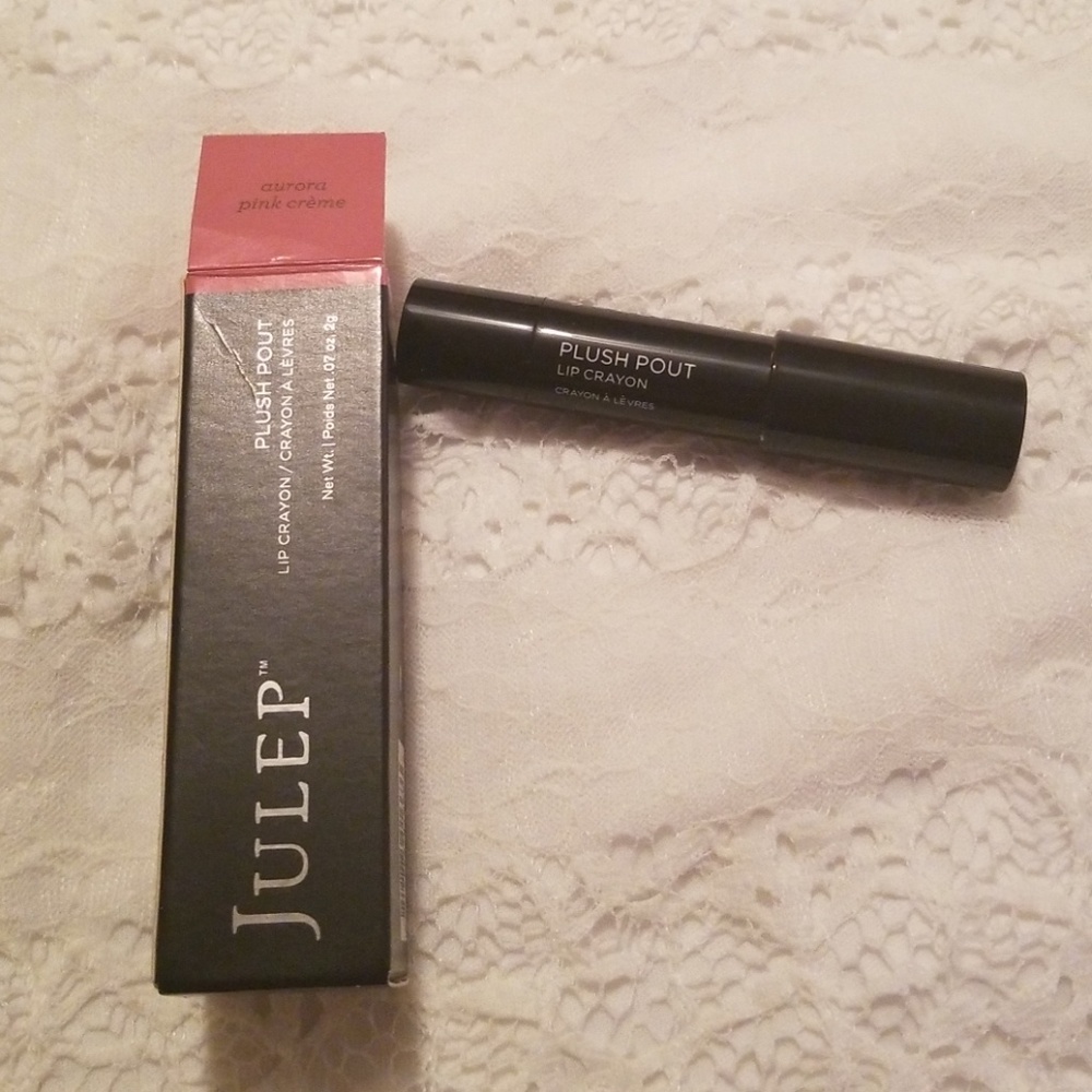 Julep Plush Pout lip crayon- Aurora Pink Creme
